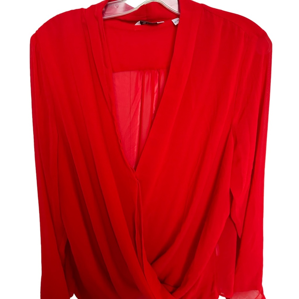 Red Blouse NWOT